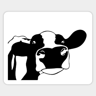 Curious Cow Sticker